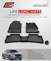 LIFE LONG MATS FOR HONDA AMAZE 2024 ONWARDS
