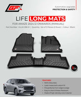 LIFE LONG MATS FOR HONDA AMAZE 2024 ONWARDS