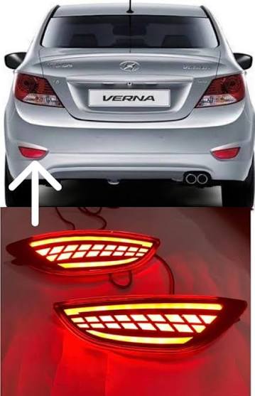 HYUNDAI VERNA FLUDIC REFLECTOR DRL