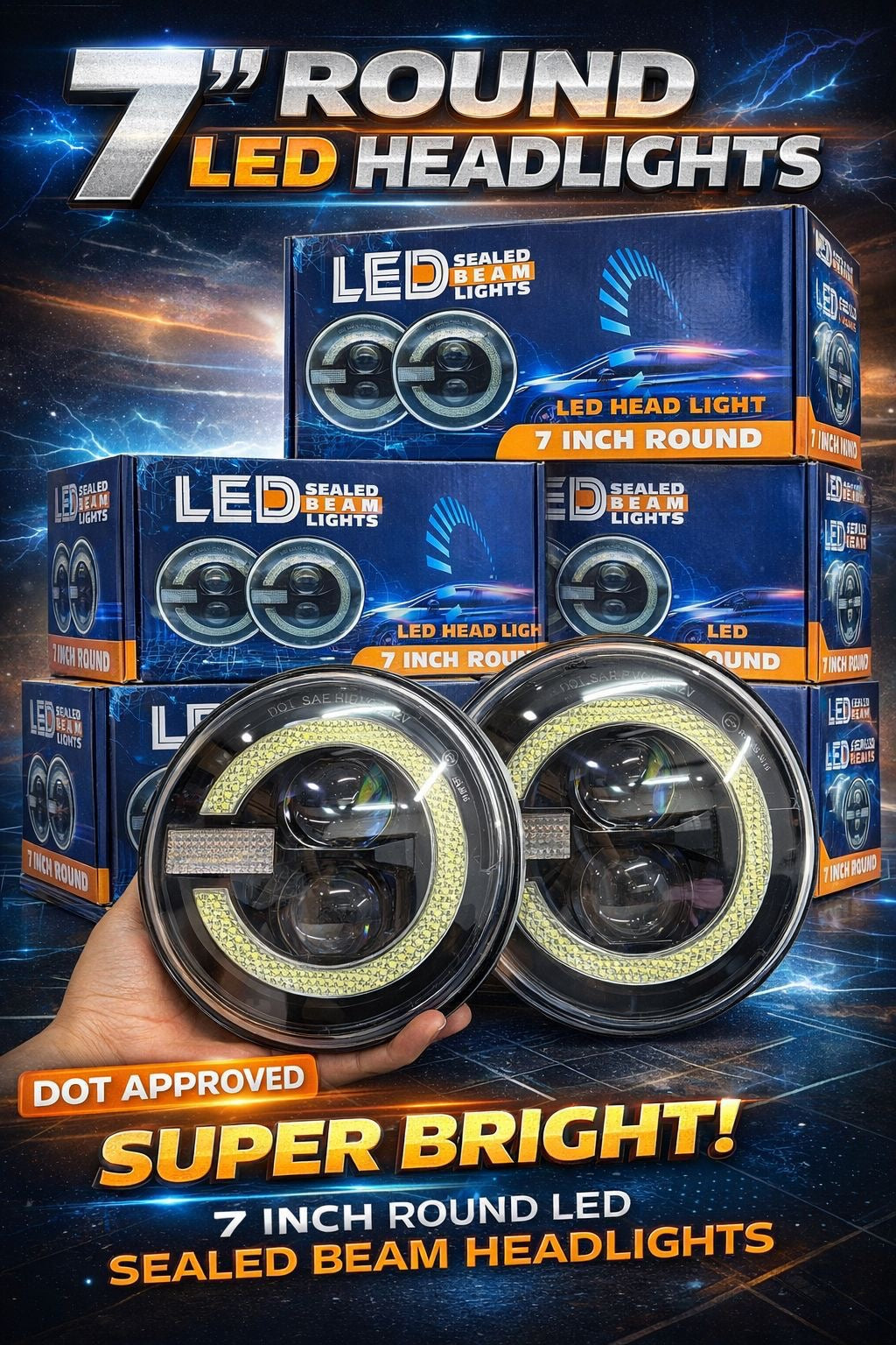 THAR 3 DOOR HEAD LIGHT ROXX STYLE