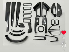 TOYOTA INNOVA CRYSTA CARBON FIBER INTERIOR KIT (UPPER PASTING PARTS)