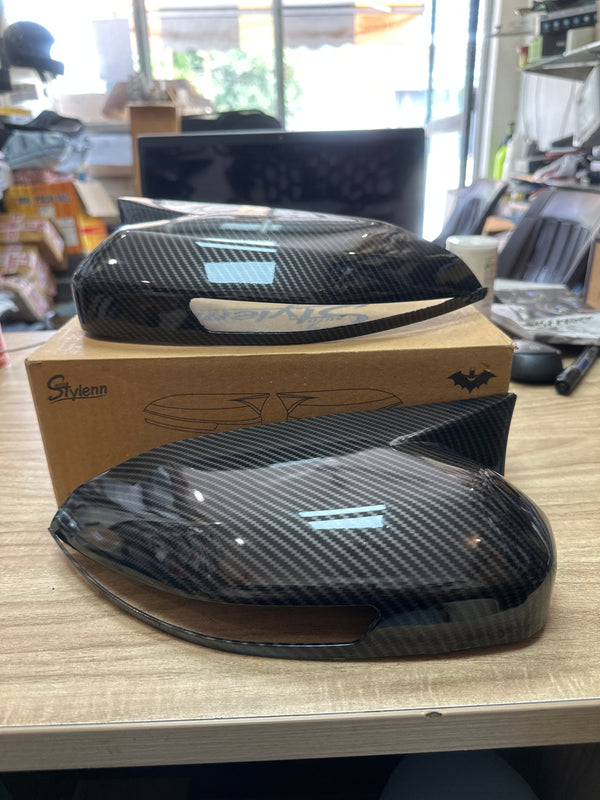 CARBON FIBER BATMAN MIRROR COVERS FOR TATA CARS