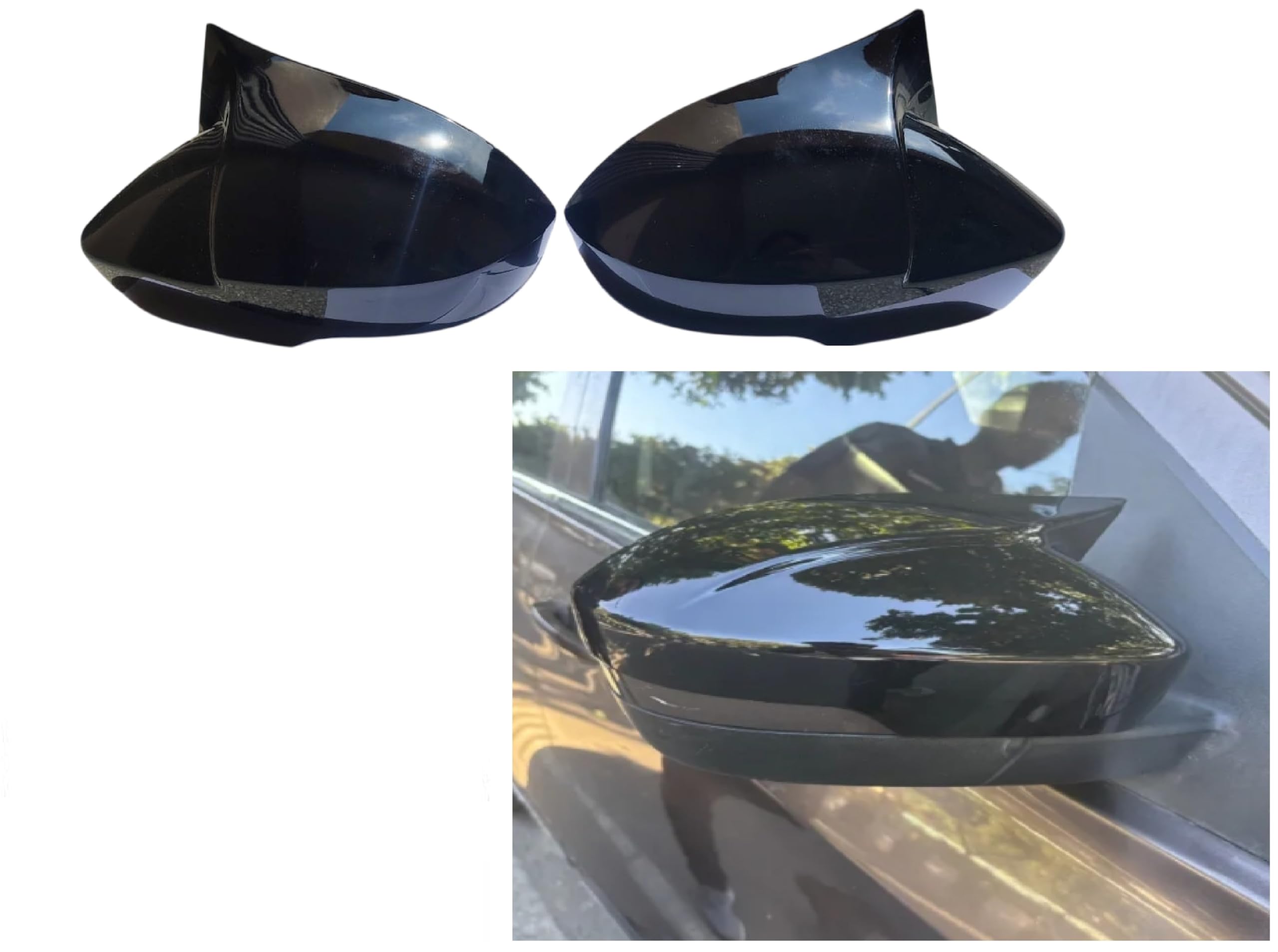 BATMAN MIRROR COVER FOR TATA PUNCH,TIAGO,TIGOR,ZEST,NEXON