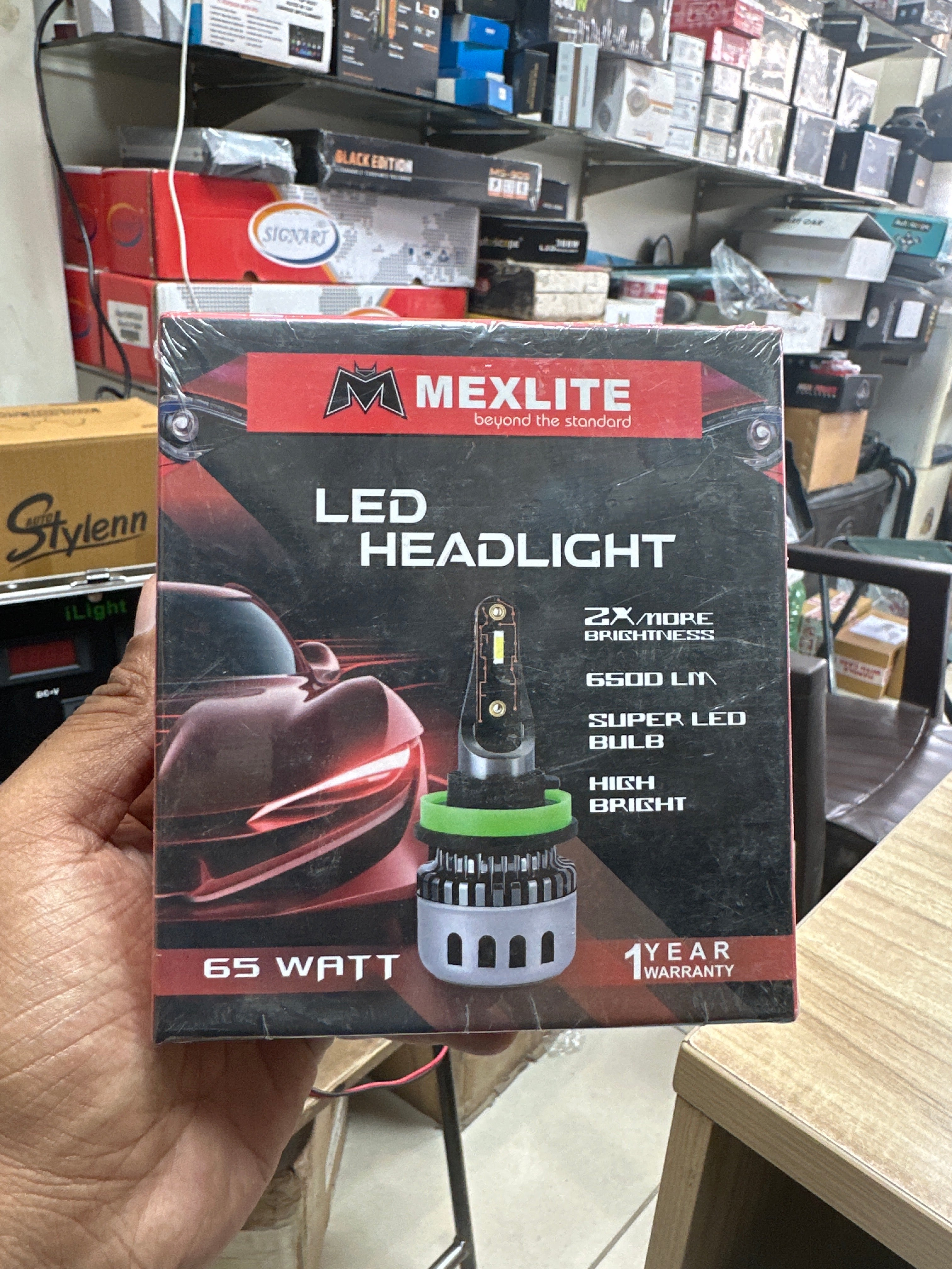 Mexlite car led bulbs 65 watt