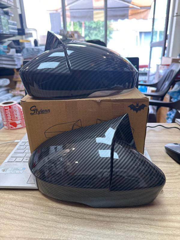 CARBON FIBER BATMAN MIRROR COVERS FOR TATA CARS