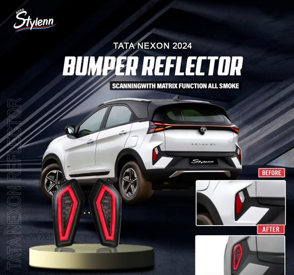 Tata Nexon 2023 onwards,Curve Reflector Drl
