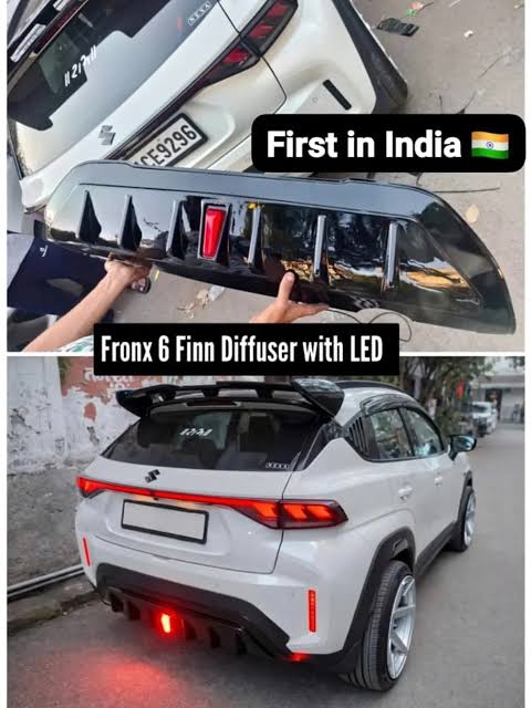 Maruti fronx Diffuser with f1 blinking light