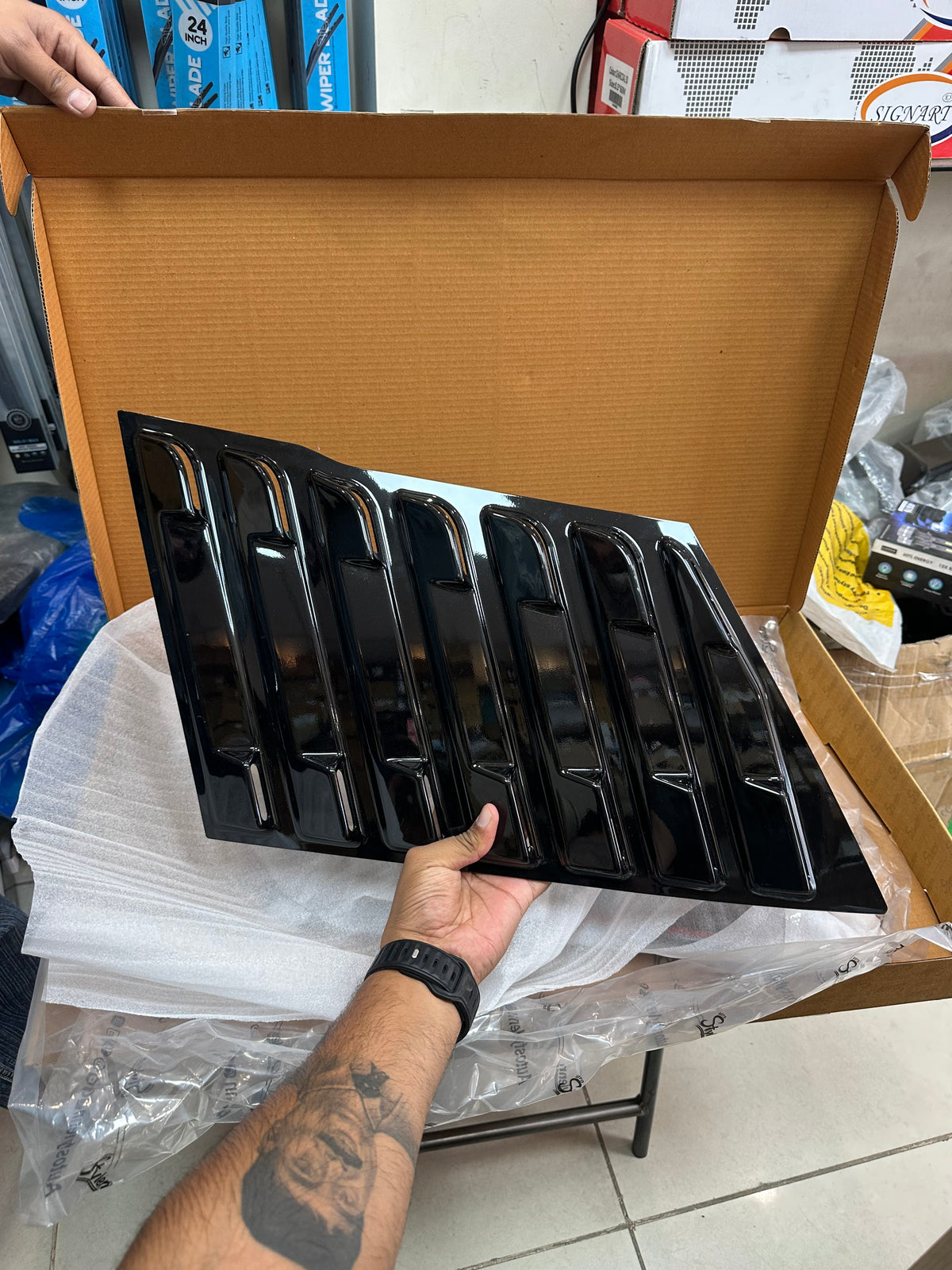 Maruti Brezza 2022 onwards window louver