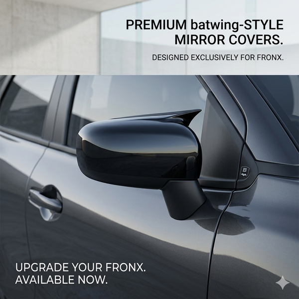 BATMAN MIRROR COVER FOR MARUTI ALTO 800 NEW,K10 , BALENO SIGMA,FRONX SIGMA.SWIFT LXI,DZIRE LXI,WAGON R VXI,SPRESSO,IGNIS