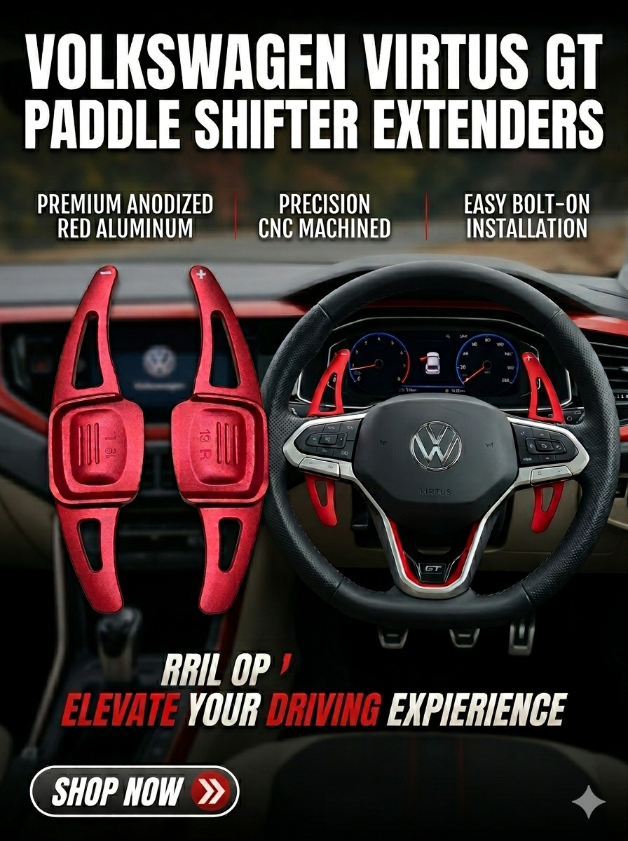 Volkswagen Virtus paddle shifters