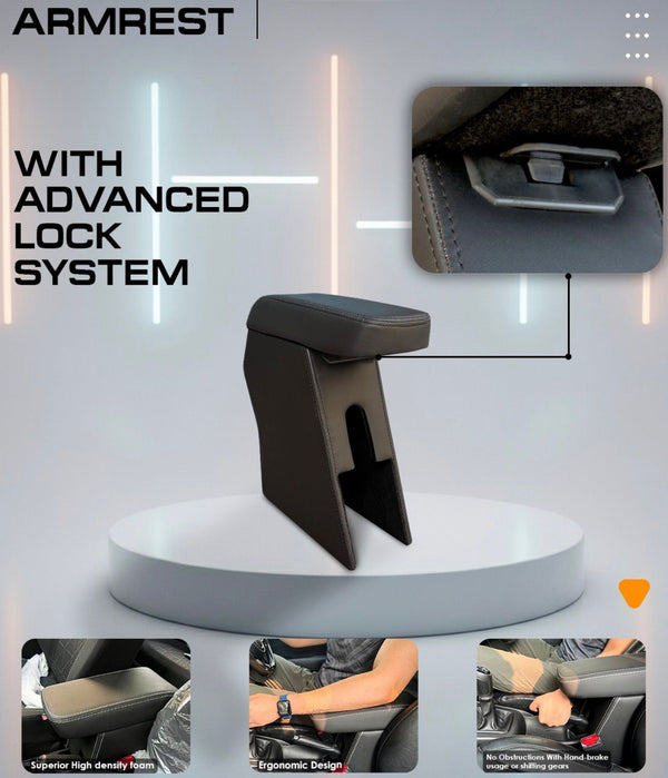 PREMIUM QUALITY WOODEN ARMREST FOR TOYOTA CARS