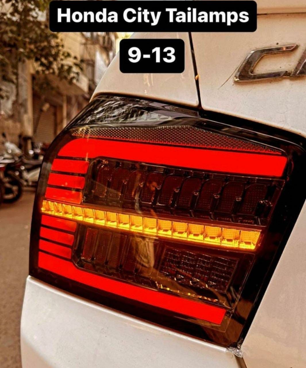 Honda city deals tail light cover